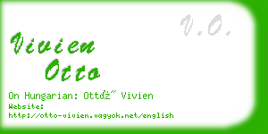 vivien otto business card